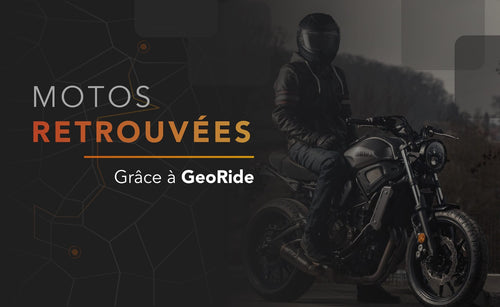 24 motos volées retrouvées en 2020 grâce au Tracker GPS GeoRide